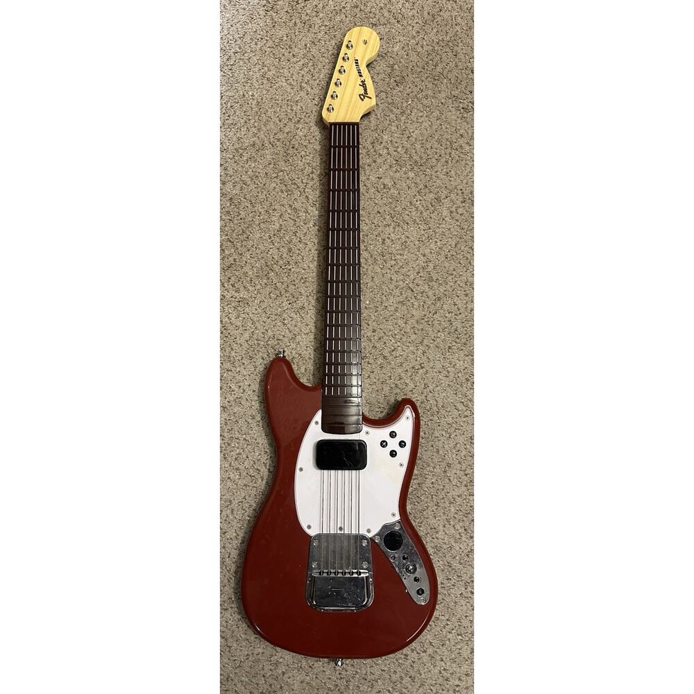 Playstation PS3 Rock Band 3 Fender Mustang Guitar Controller Rockband Tested No